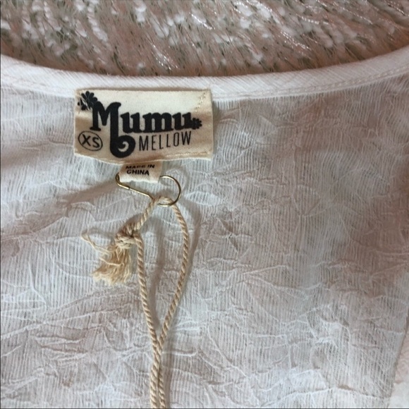 Show Me Your Mumu Fringe Embroidered Kimono XS - Picture 6 of 8